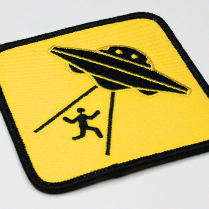 Alien Abduction Zone 3" Embroidered Patch