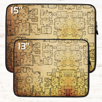 Dungeon Map Laptop Sleeve