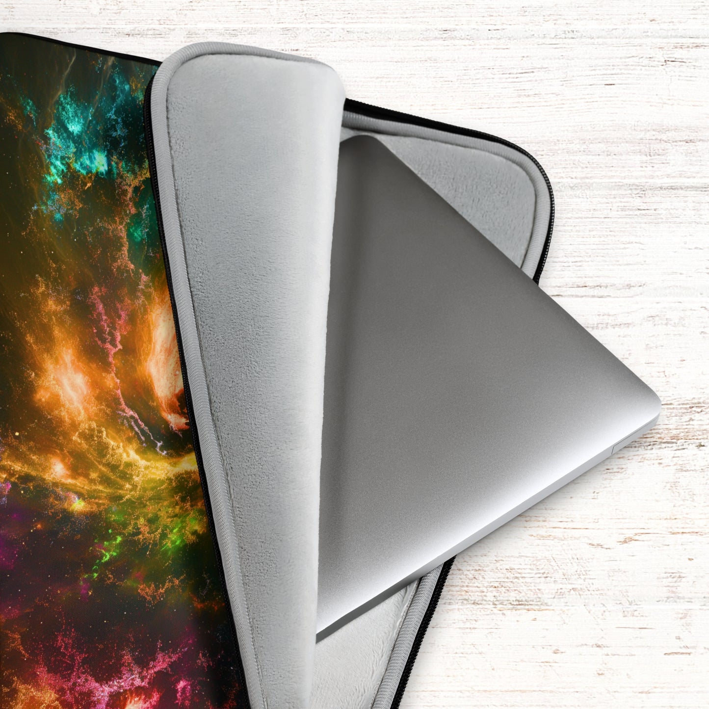 Bright Nebula Laptop Sleeve
