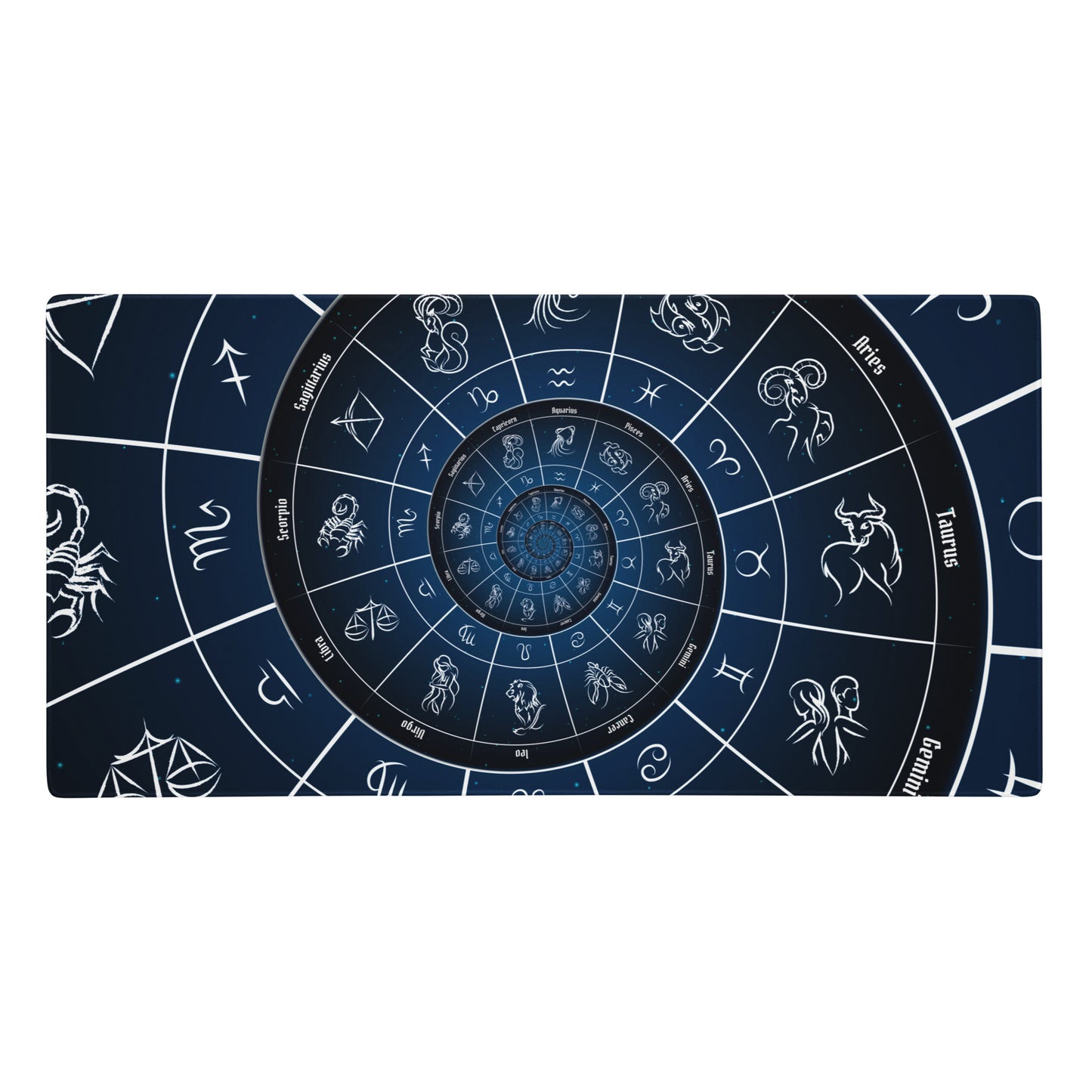 Blue Astrology Gaming Mouse Pad
