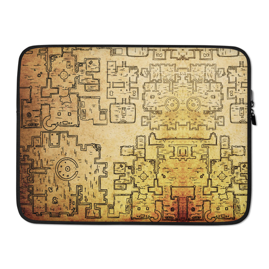 Dungeon Map Laptop Sleeve