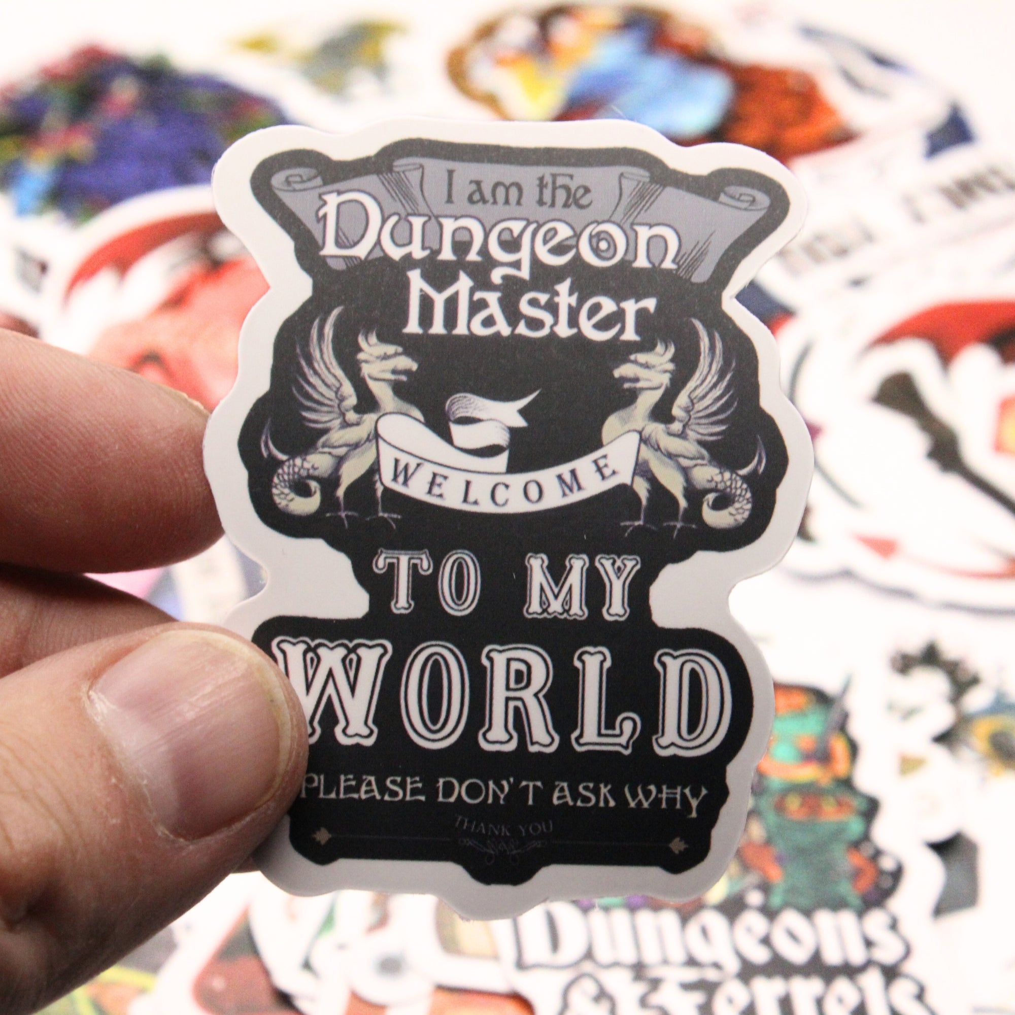 100PCS DnD Sticker Pack