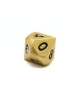 Matte Gold Metal Dice (7pcs Set)