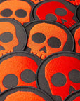 Red Skull 3" Embroidered Patch