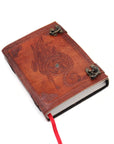 Red Dragon Grimoire Leather Journal