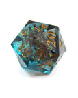 Prismatic Ember 7pcs Inclusion Dice Set | Sharp Edge Dice