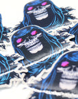 Grim Reaper D20 Vinyl Sticker 2.5"