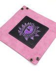 Pink Dragon Eye Dice Rolling Tray