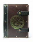 Refillable Leather Journal | Celtic Wheel