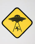 Alien Abduction Zone 3" Embroidered Patch