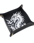 Dragon Crest Faux Leather Dice Tray