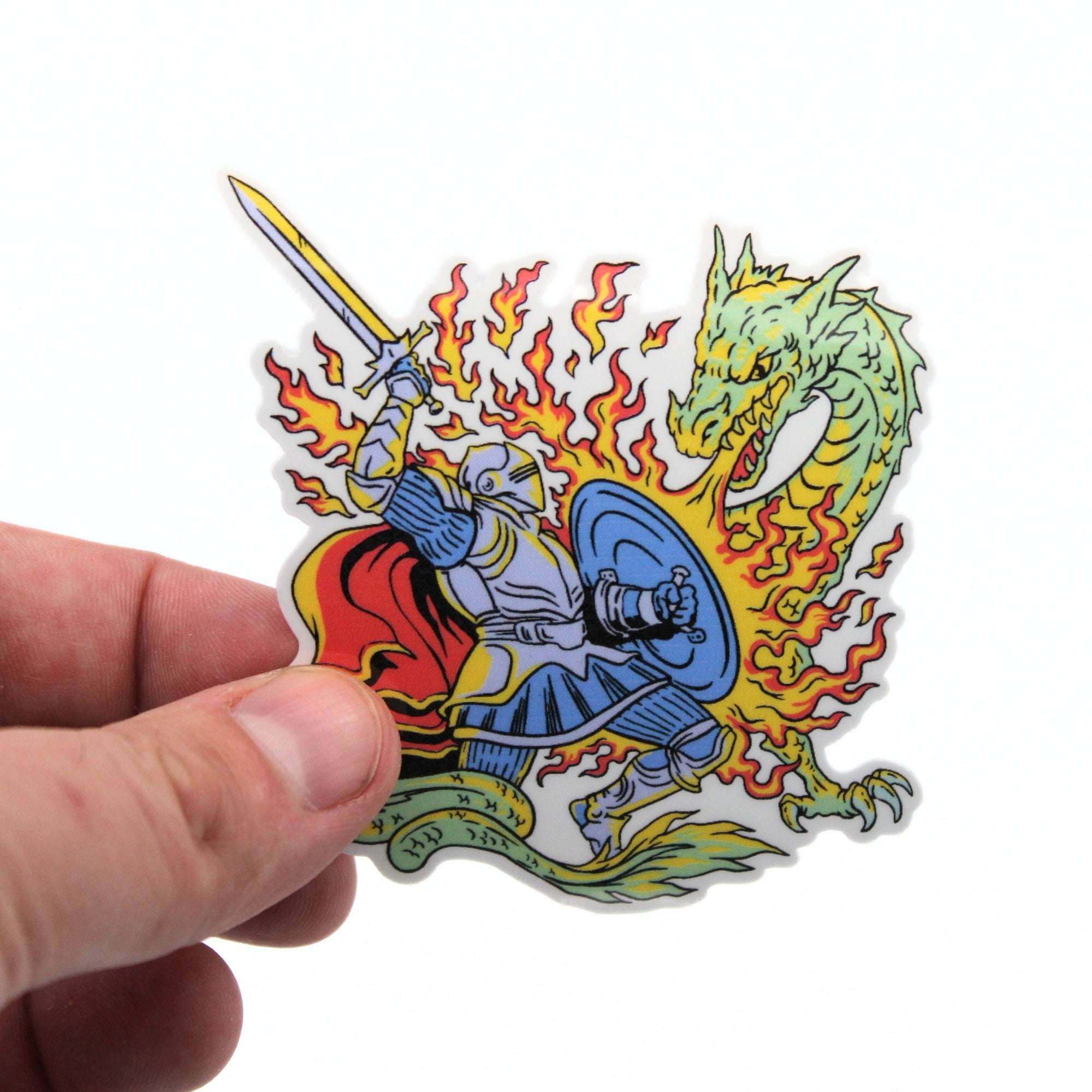 Dragon Battle Sticker 2.5"