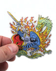 Dragon Battle Sticker 2.5"