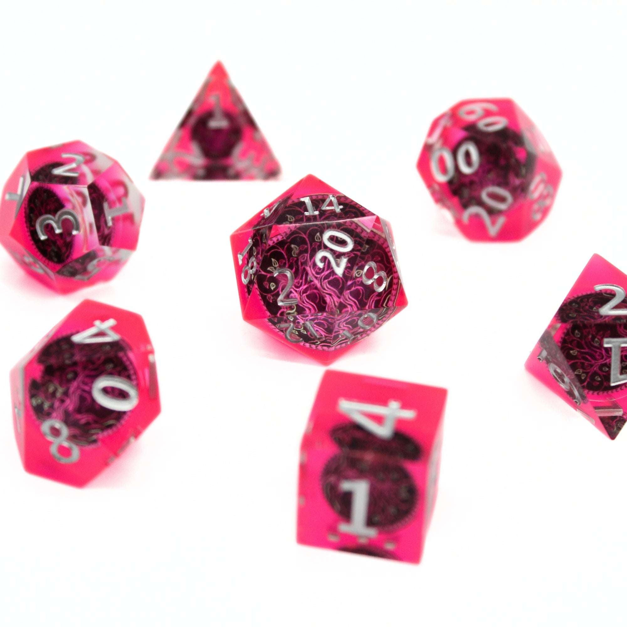 Yggdrasil 7pc Resin Dice Set | Little Worlds Collection