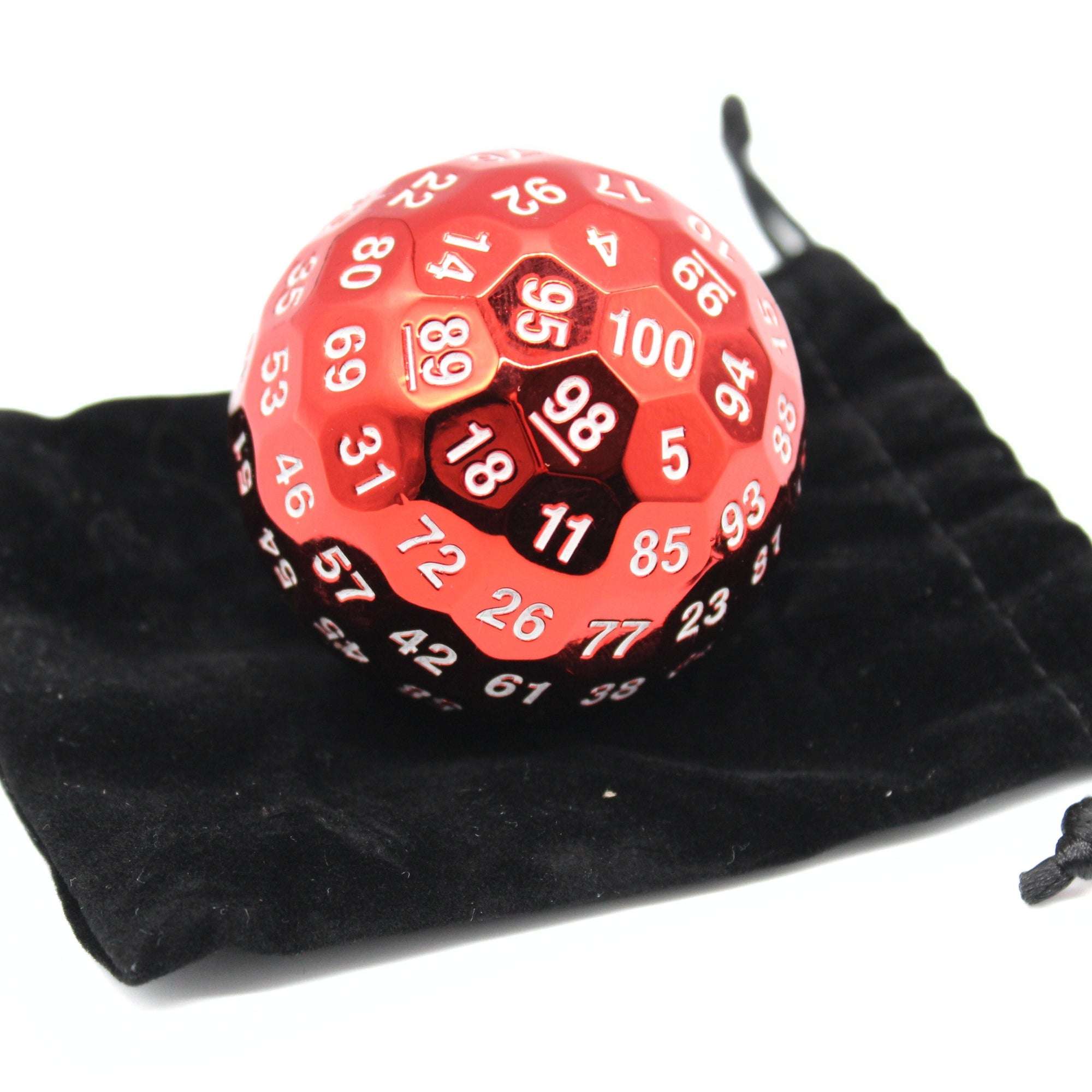 Red Plated 50mm D100 Die