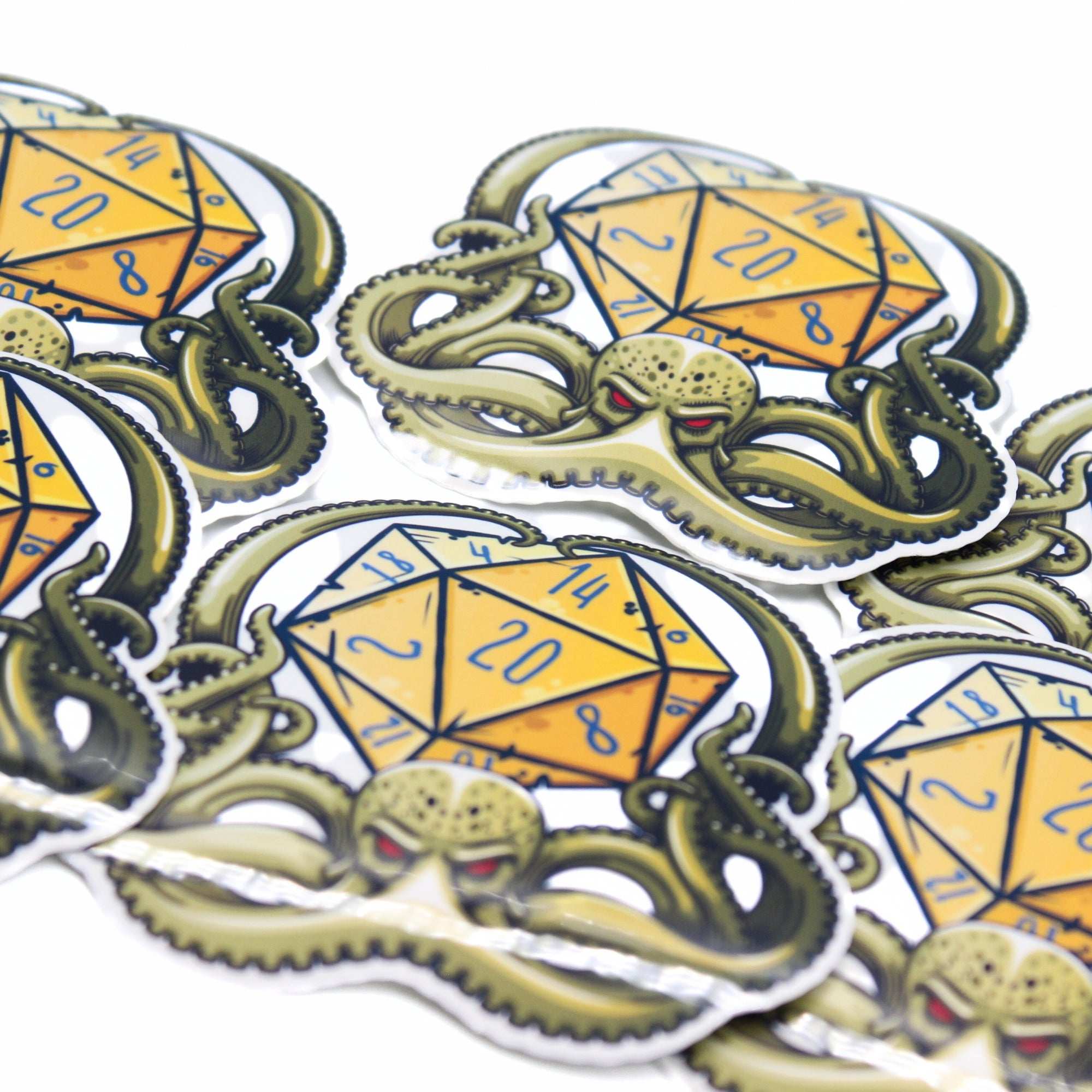 D20 Cthulhu Vinyl Sticker 2.5"