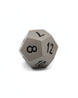 Matte Silver Metal Dice (7pcs Set)