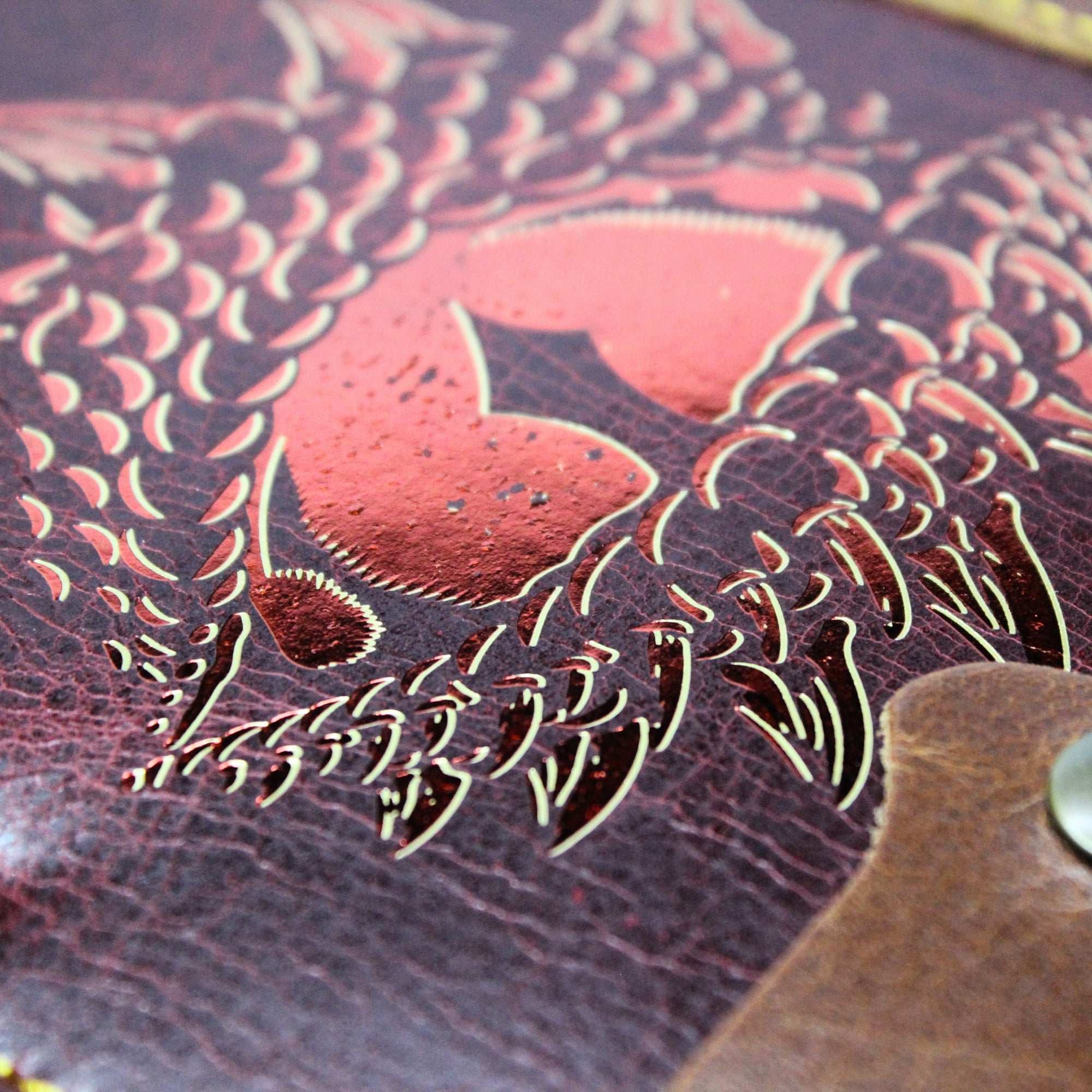 Refillable Leather Journal | Dragon Eye