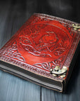 Red Raven Leather Journal