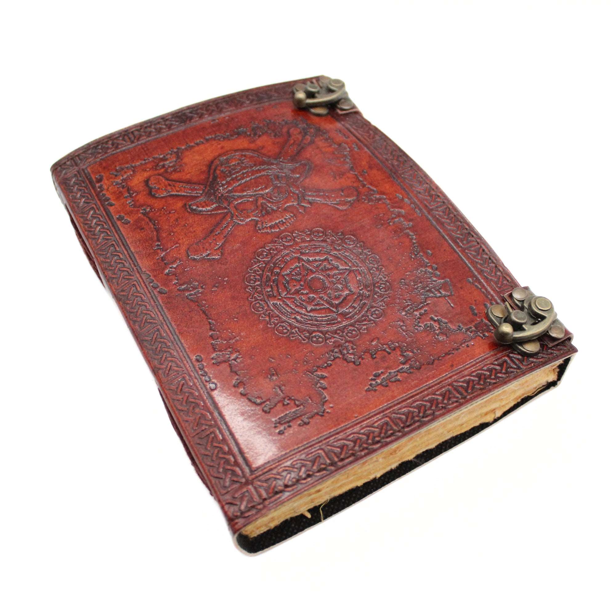 Crimson Codex Leather Journal