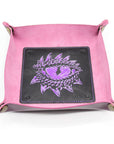 Pink Dragon Eye Dice Rolling Tray