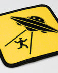 Alien Abduction Zone 3" Embroidered Patch