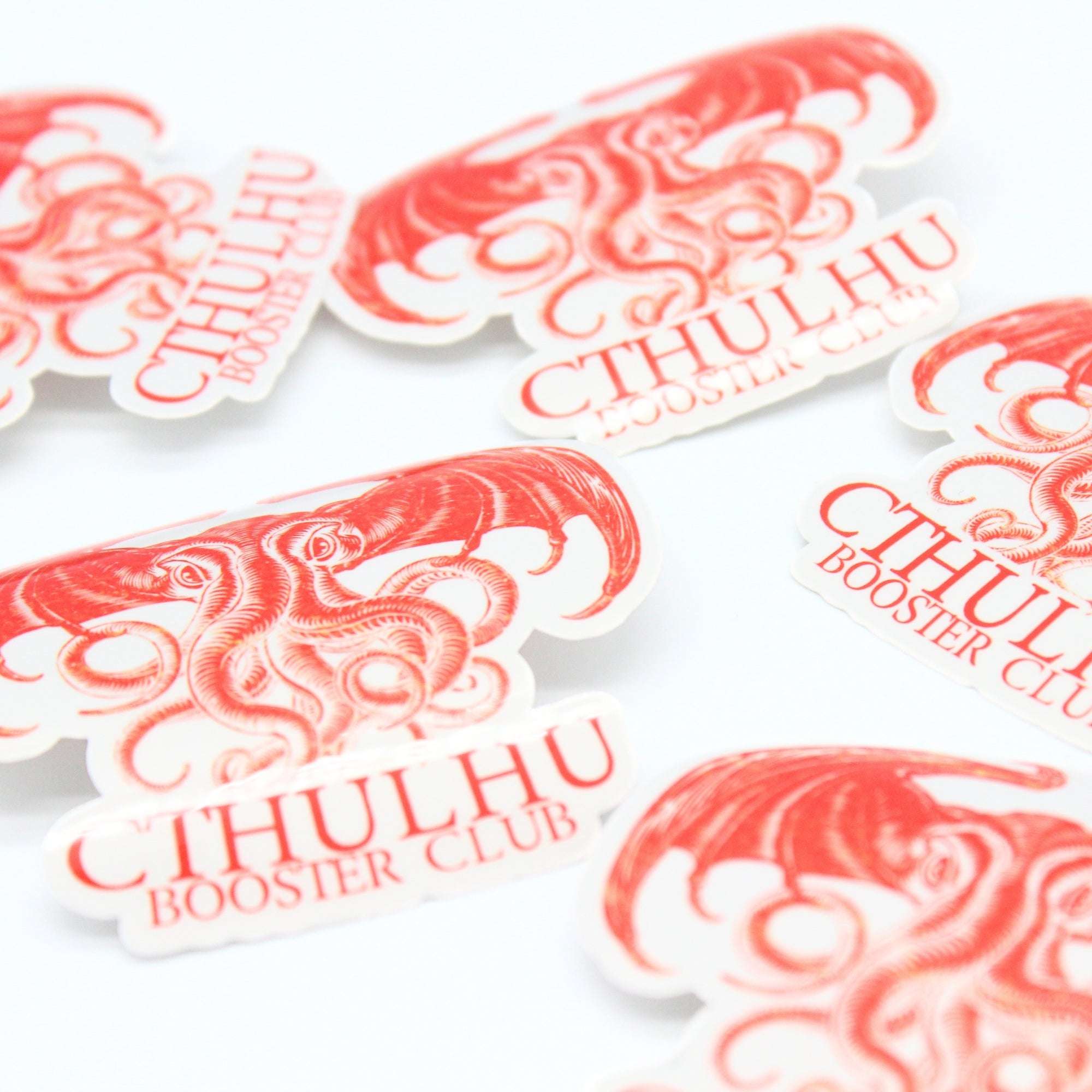 Cthulhu Booster Club Sticker 2.5"