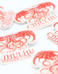 Cthulhu Booster Club Sticker 2.5"