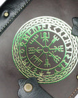 Refillable Leather Journal | Celtic Wheel