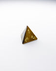 Tiger's Eye | Natural Gemstone Dice (7pc Set)