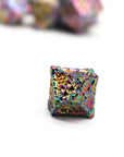 Iridescent Chain Metal Dice (7pcs Set)