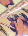 The Geek Tarot Card Vinyl Sticker 2.5"