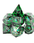 The Mind's Eye 7pc Resin Dice Set | Little Worlds Collection