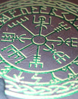 Refillable Leather Journal | Celtic Wheel