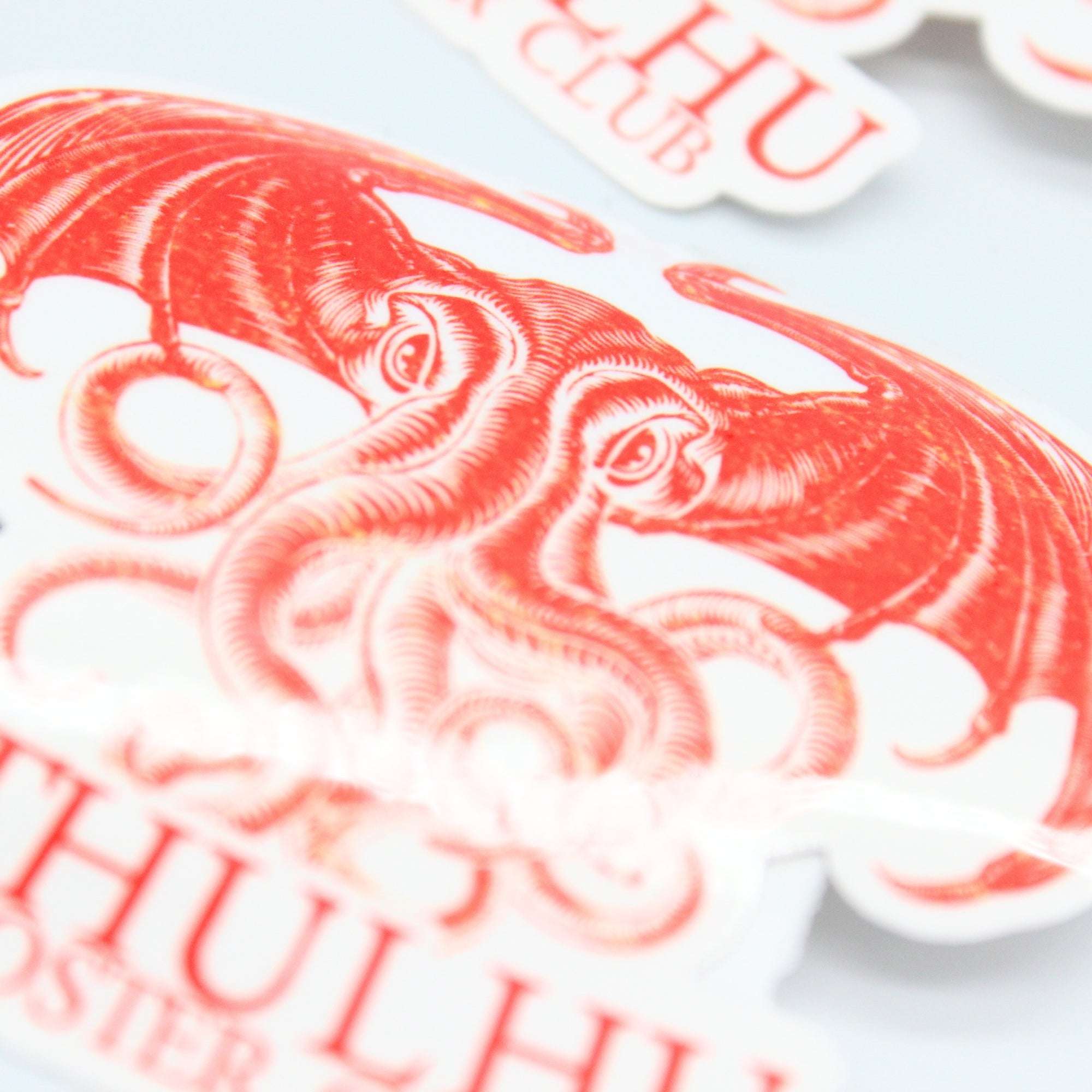 Cthulhu Booster Club Sticker 2.5"