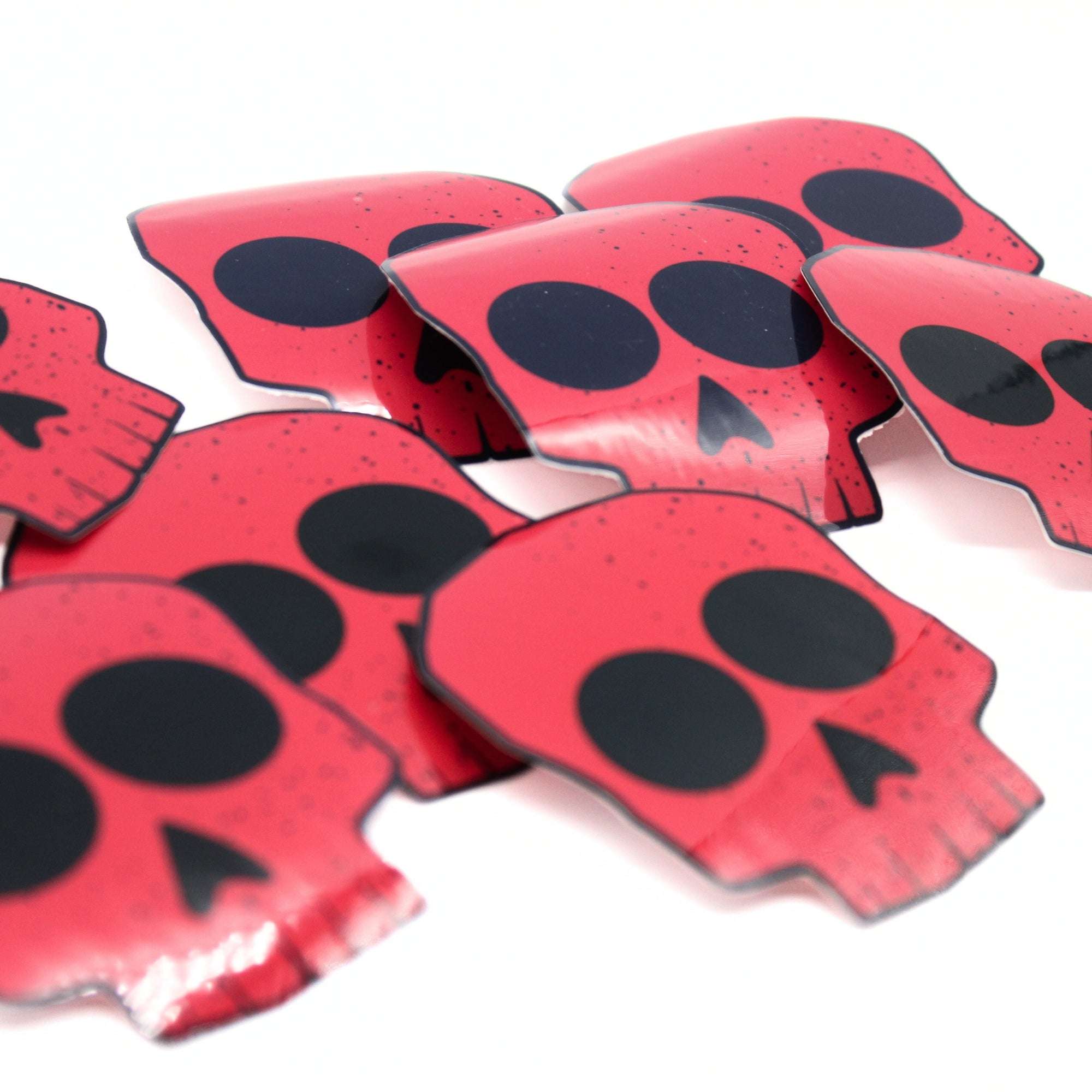 Red Skull Sticker 2.5"