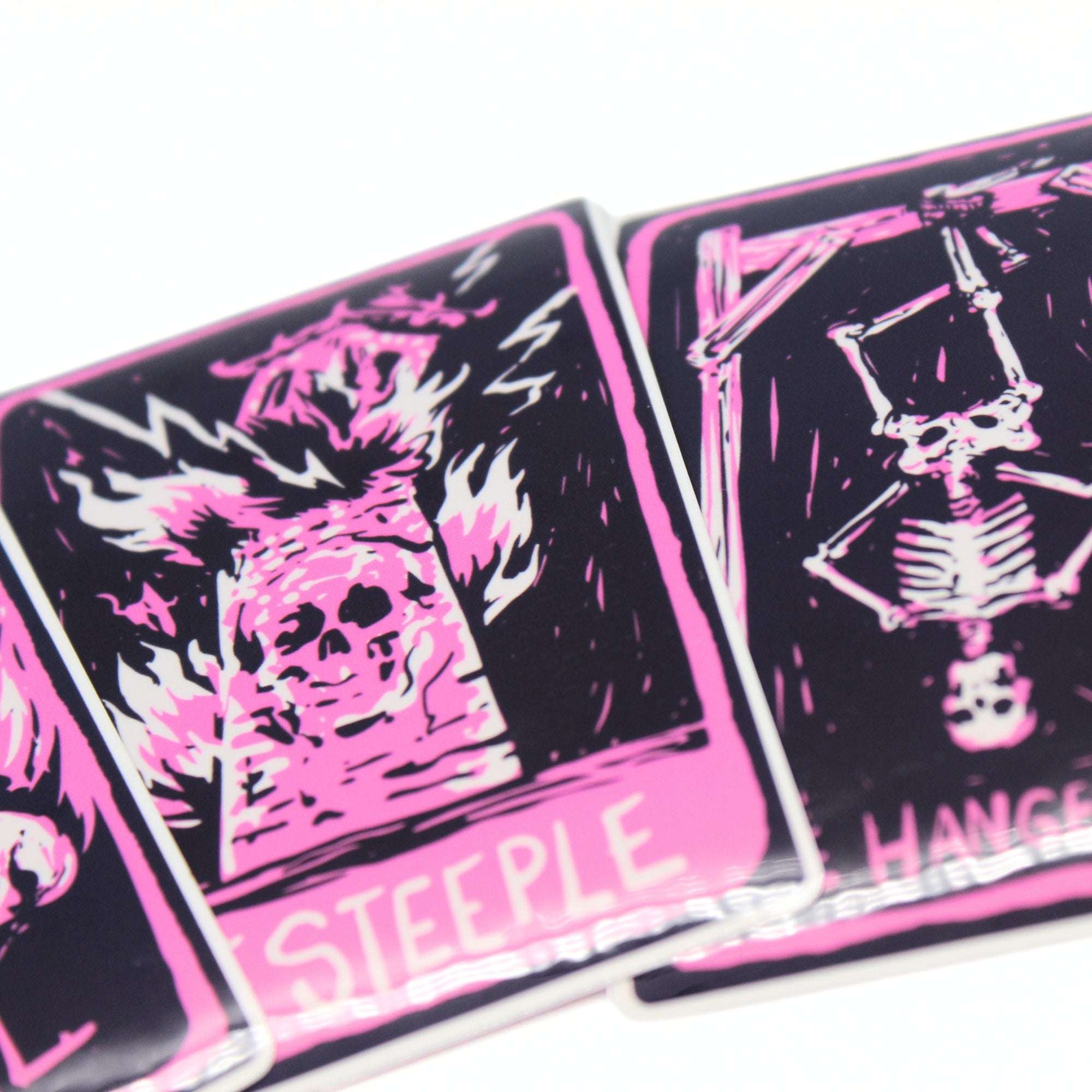 Pink Tarot Deck Sticker Pack