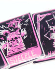 Pink Tarot Deck Sticker Pack