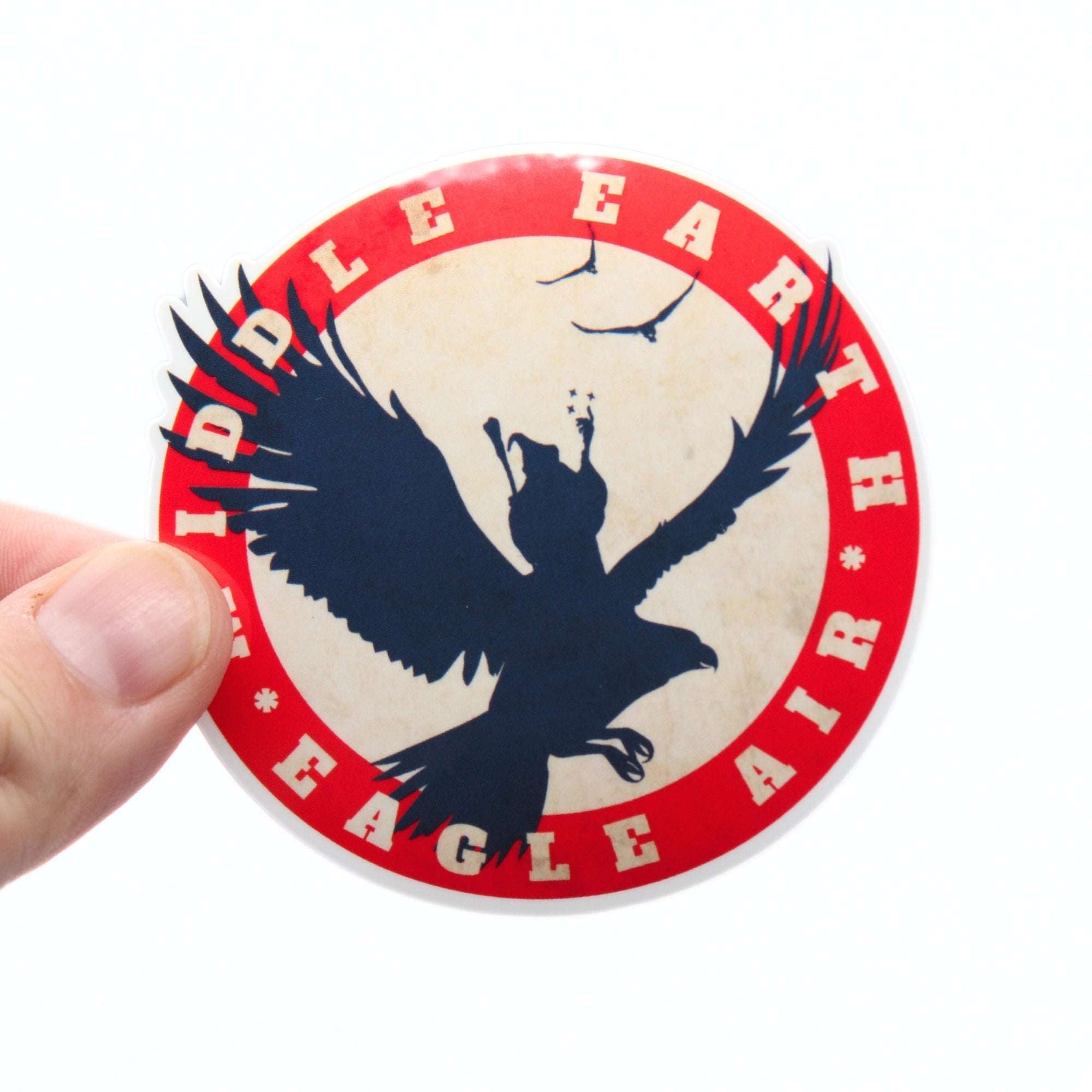 Middle Earth Eagle Air Sticker 2.5"