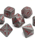 Nickel Lance Metal Dice (7pcs Set)