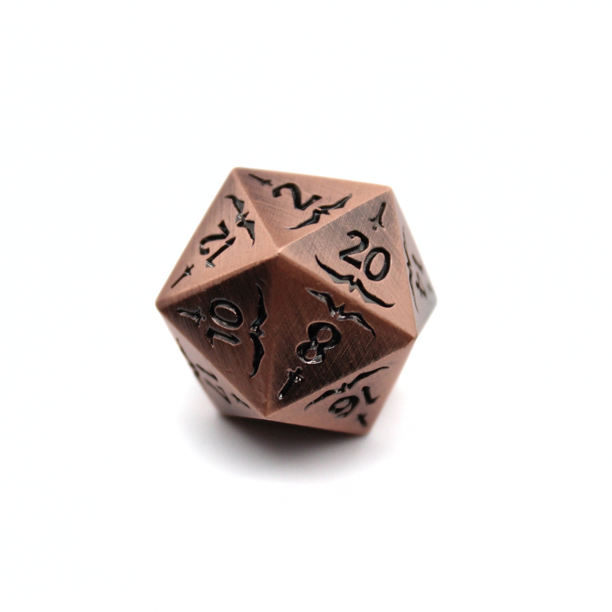 Copper Lance Metal Dice (7pcs Set)