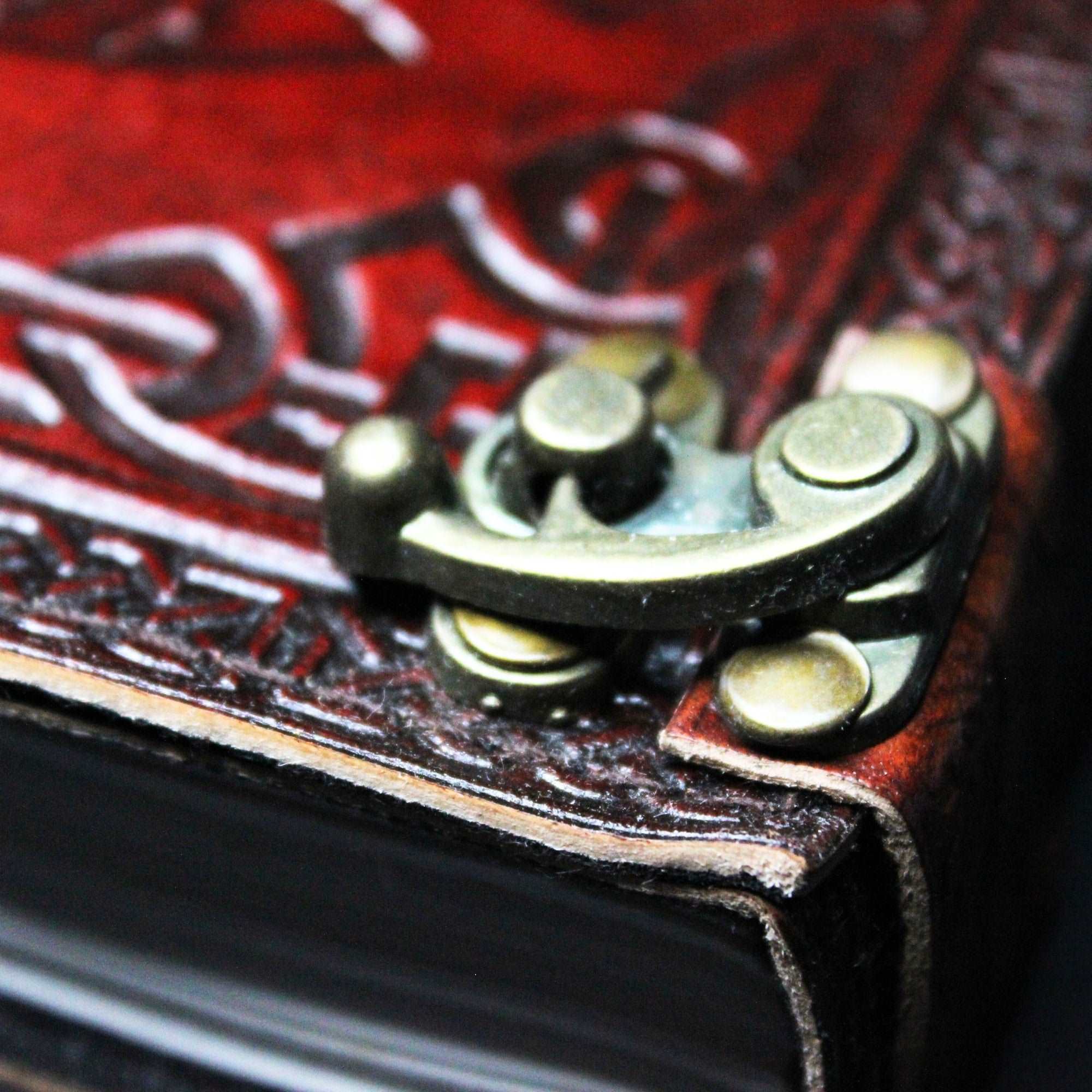 Red Raven Leather Journal