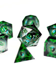 The Mind's Eye 7pc Resin Dice Set | Little Worlds Collection