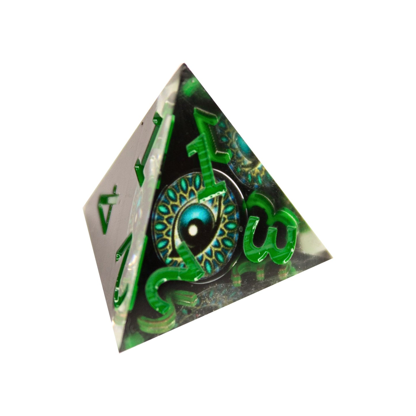 Little Worlds 7pc Resin Dice Set | The Mind's Eye