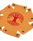 Yggdrasil Tree of Life Faux Leather Dice Tray