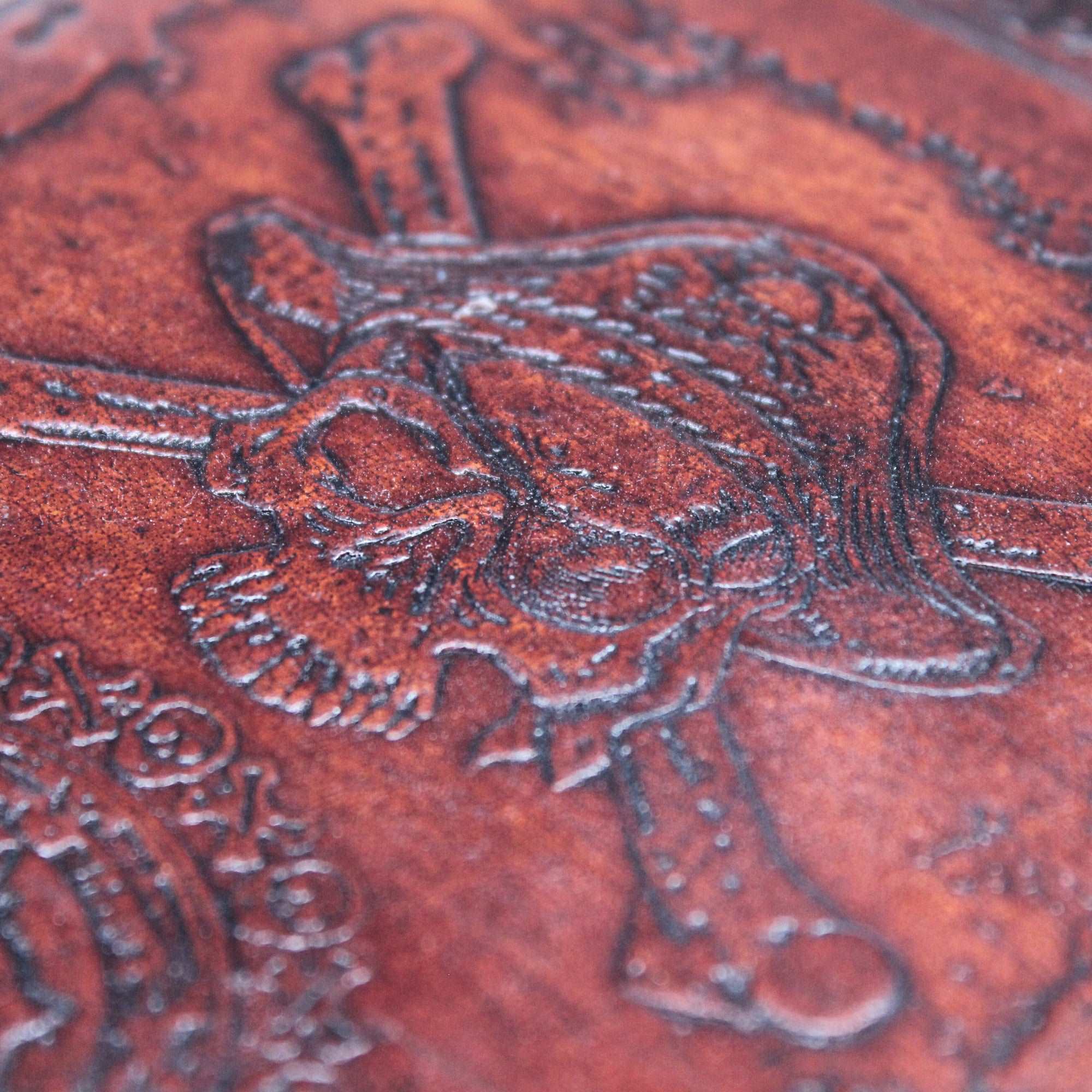 Crimson Codex Leather Journal