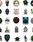 50PCS Cthulhu Mythos Sticker Pack