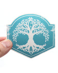 The White Tree Sticker 2.5"