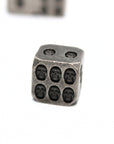 Stone Skulls Metal Dice (6D6 Set)