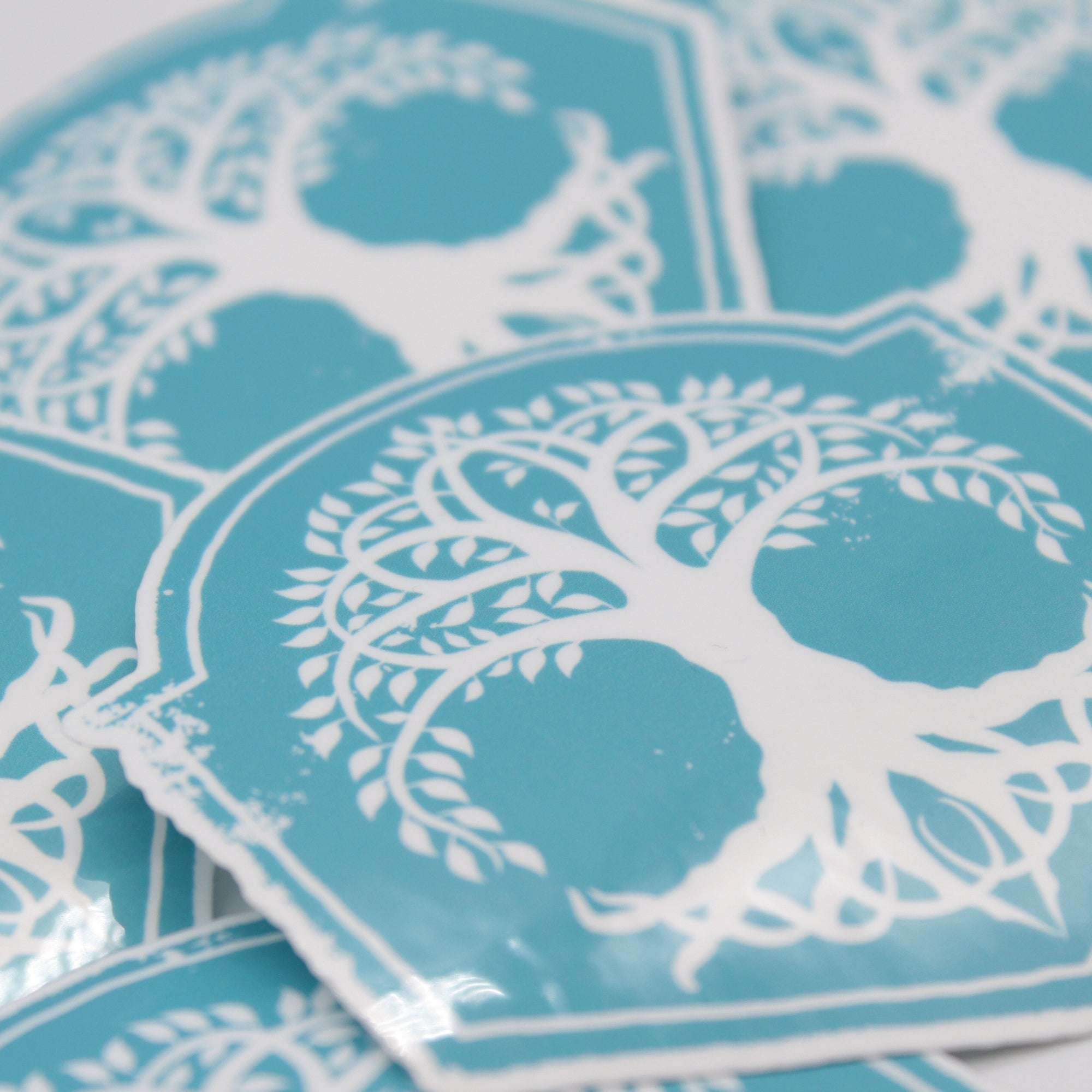 The White Tree Sticker 2.5"